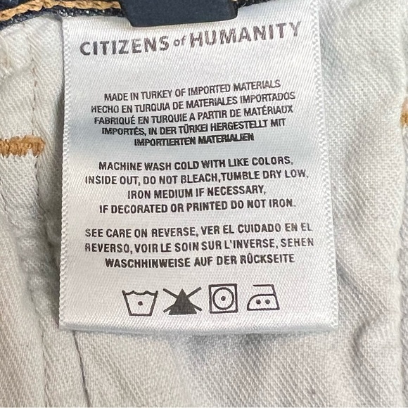 CITIZENS OF HUMANITY DEMY CROPPED COMFORT STRETCH BOOT JEANS SIZE 28 NWT - Picture 9 of 11